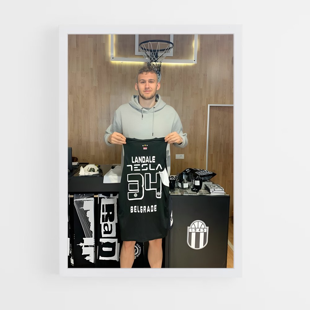 Poster T-shirt Legend – affiche Basketball (vue 3)
